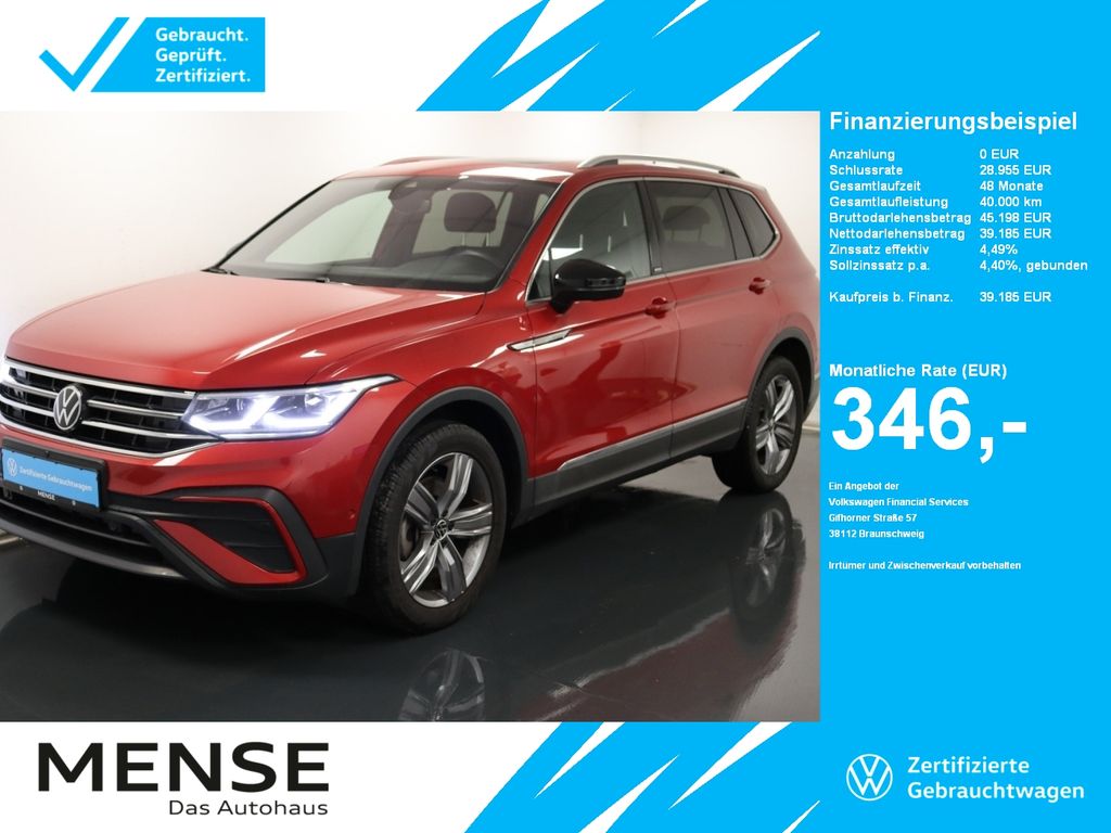 Volkswagen Tiguan Allspace 2.0 TDI 4Motion DSG Life Matrix