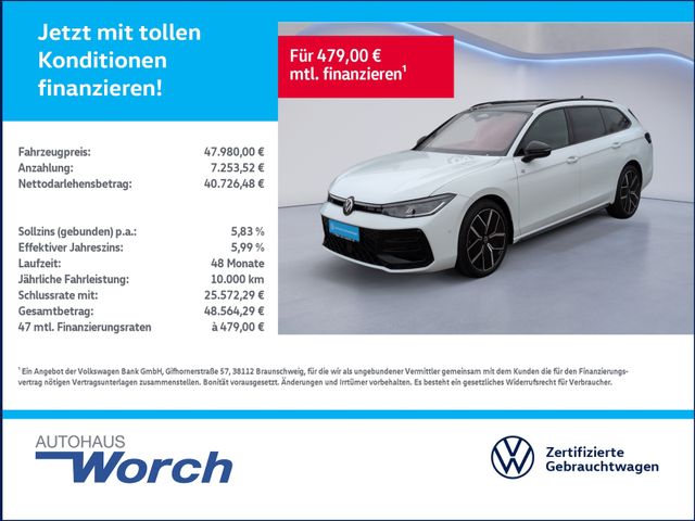 Passat R-Line 2.0 TDI 4MO DSG STHZ+PANO+AHK+