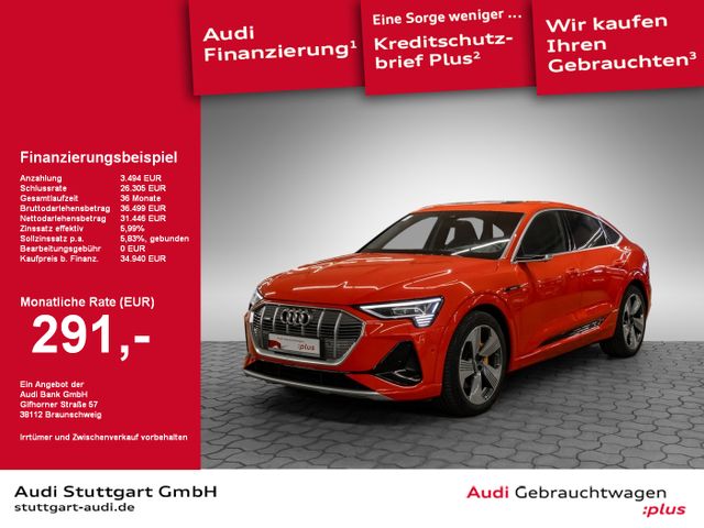 Audi e-tron Sportback 50 qu S line HUD 360° Pano B&O