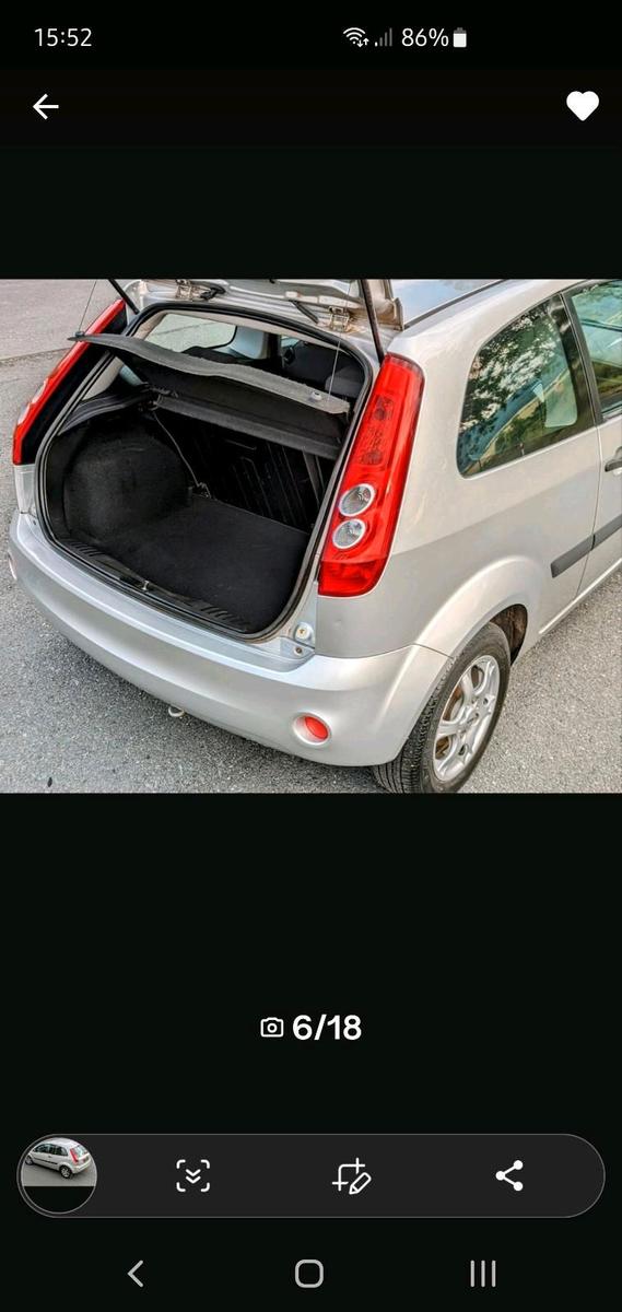 Ford Fiesta 2008 — engine 80 HP (59kW)