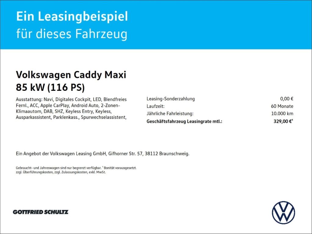 Volkswagen Caddy Maxi - Bild 2