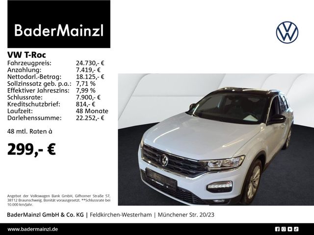 Volkswagen T-Roc 1.5 TSI DSG Sport Navi AHK Pano Kamera Alu