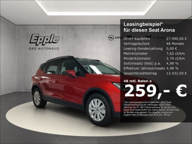 Seat Arona Road Edition 1.0 TSI 85 kW (116 PS) 7-Gang