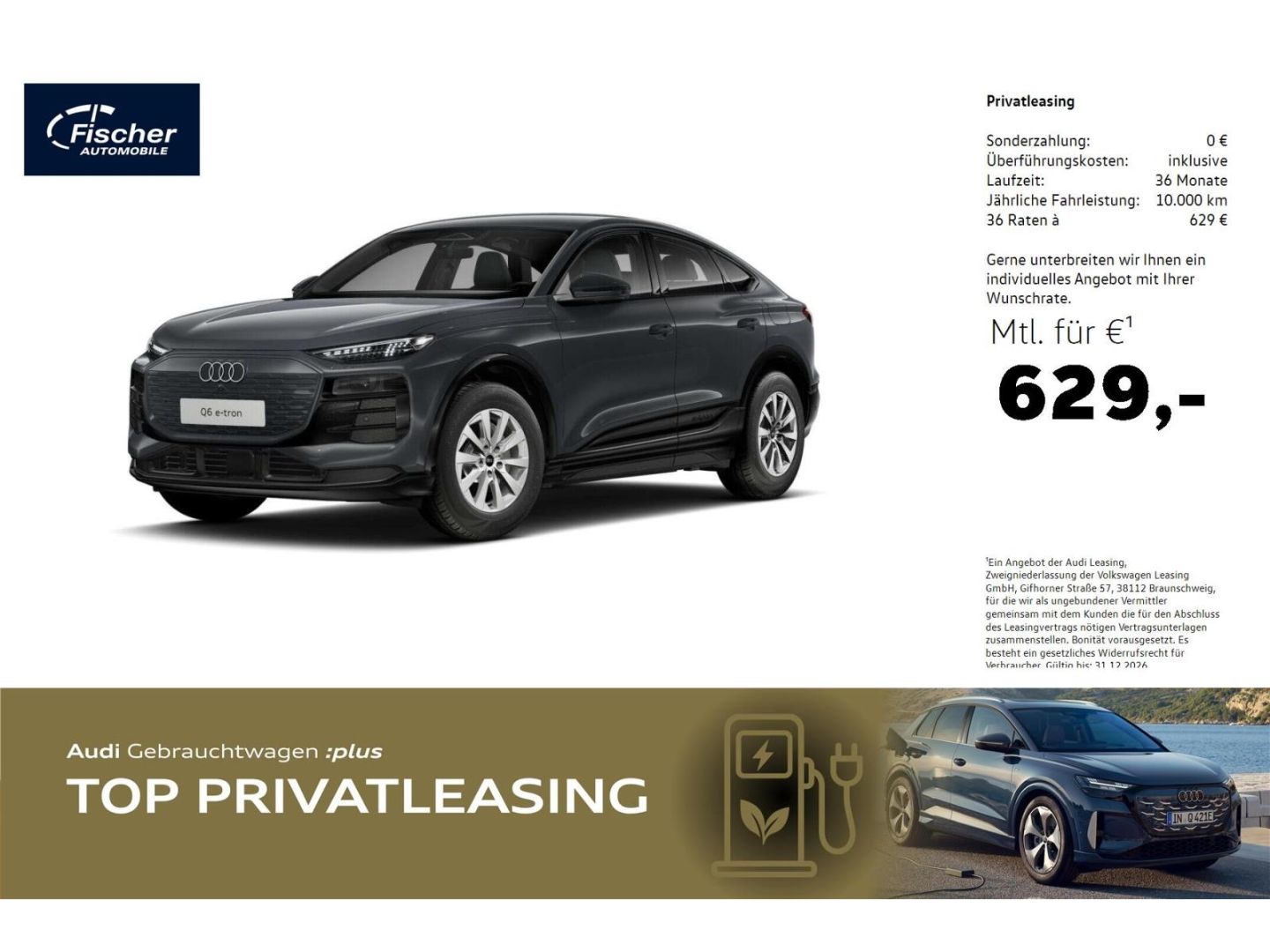 Audi Q6 e-tron Sportback Advanced Perform. AHK/Luft