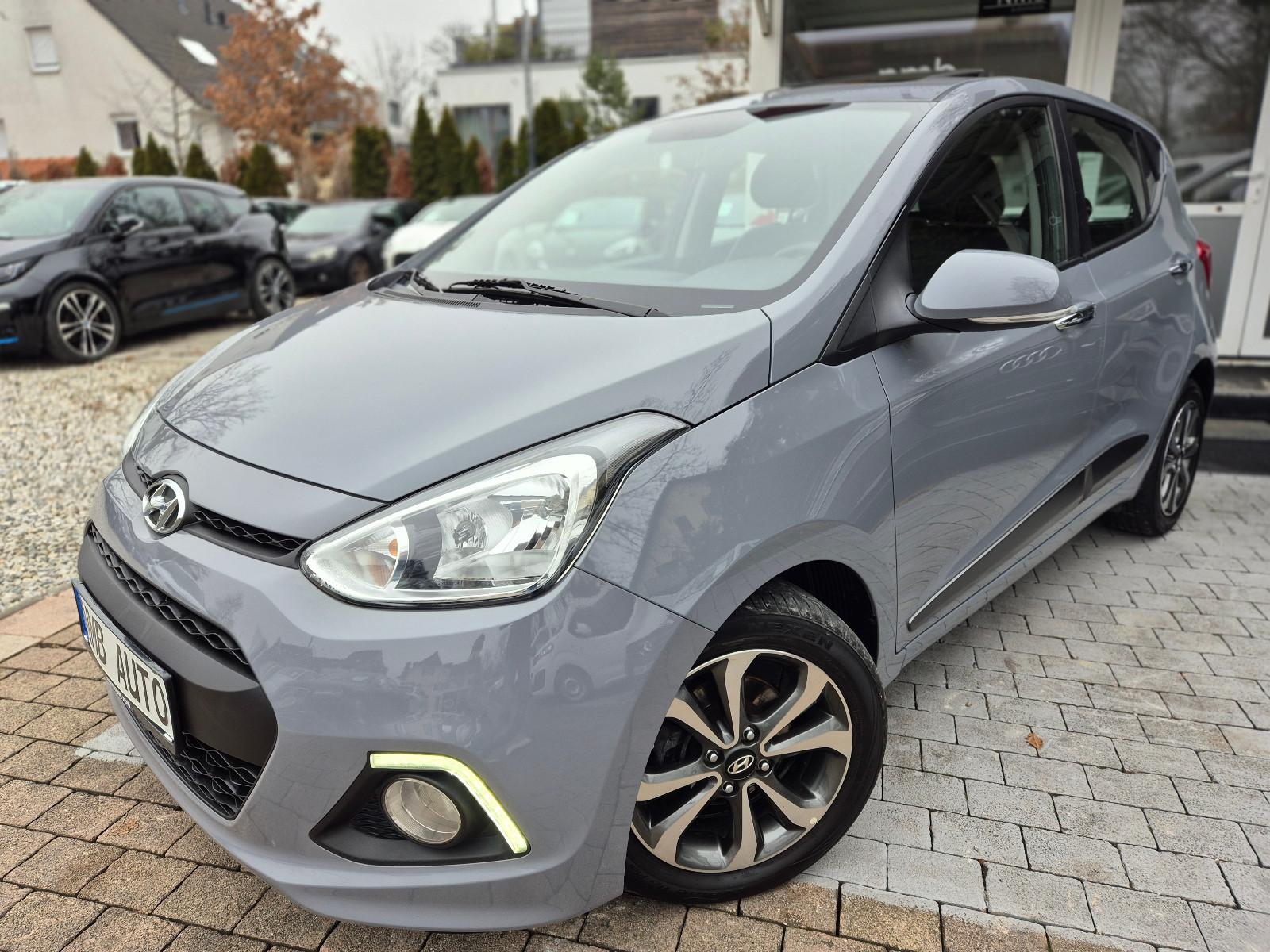 Hyundai i10 Style 1,2 ltr Auto Klima GSD PDC Leder Multi