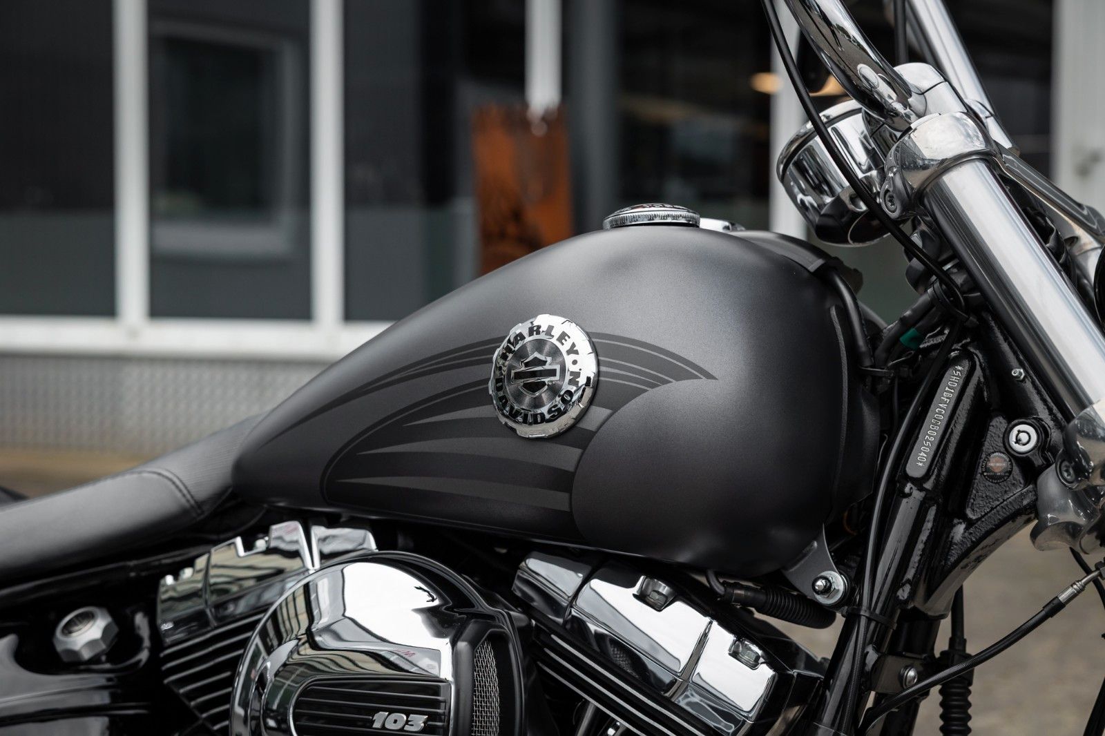 Fahrzeugabbildung Harley-Davidson FXSB Breakout 103 - Kesstech/ Fehling ApeLenker
