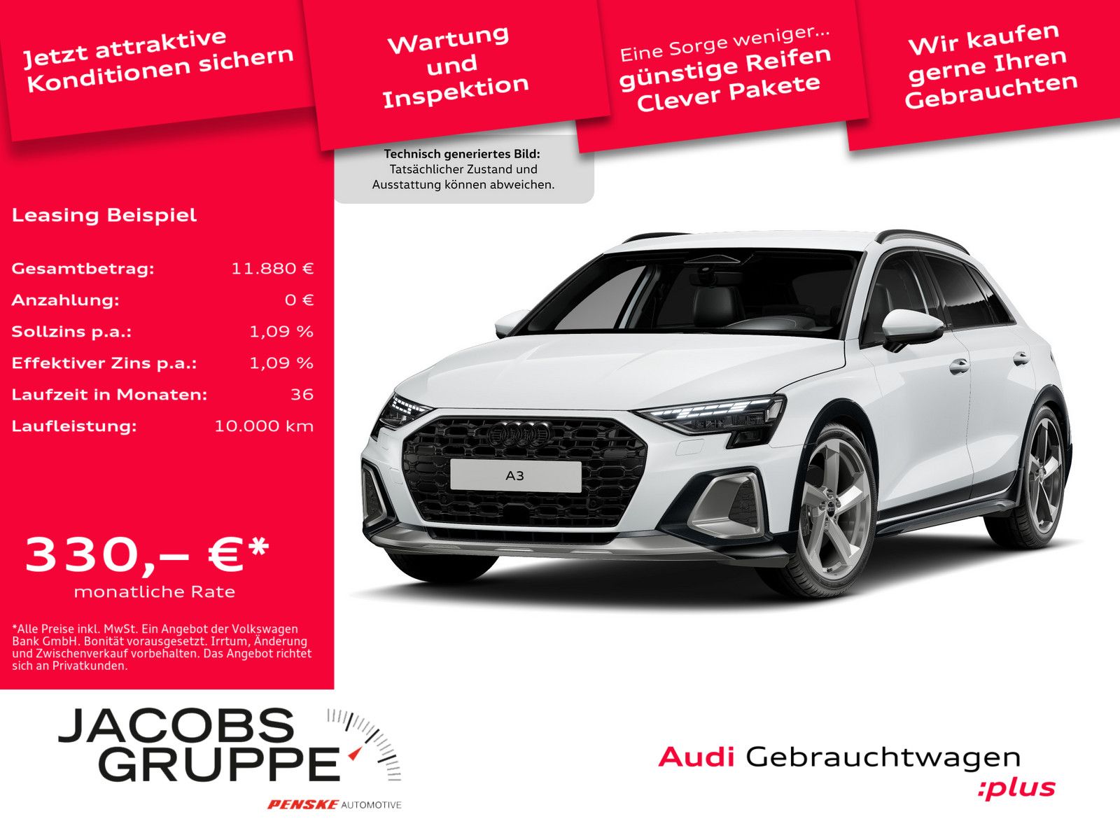 Audi A3 allstreet TFSI 'LED|AHK|Navi+|SHZ|virtCockp.