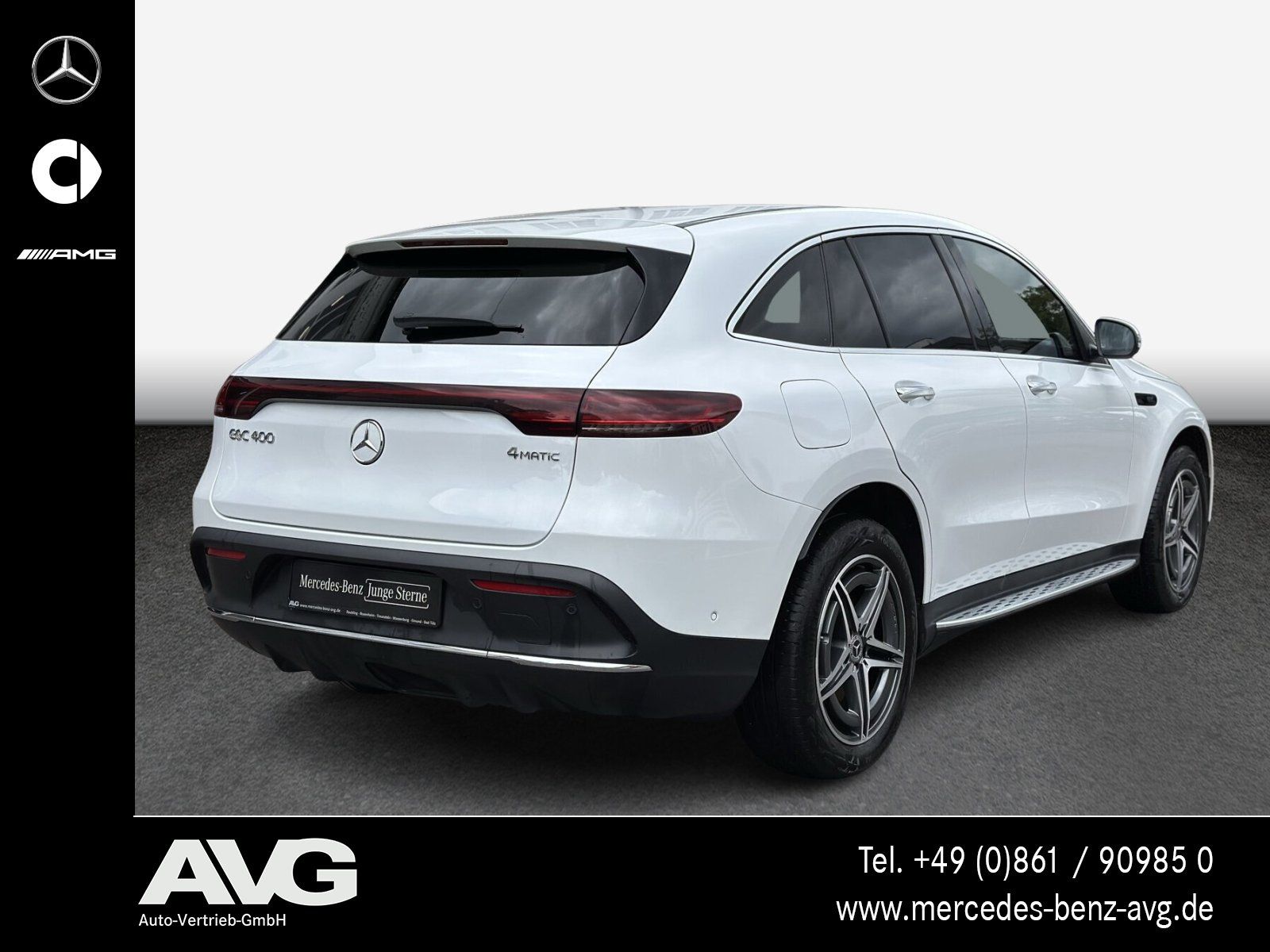 Mercedes-Benz EQC 400 4M AMG AHK SHD Distr 360 Sitzklima MBeam foto 3