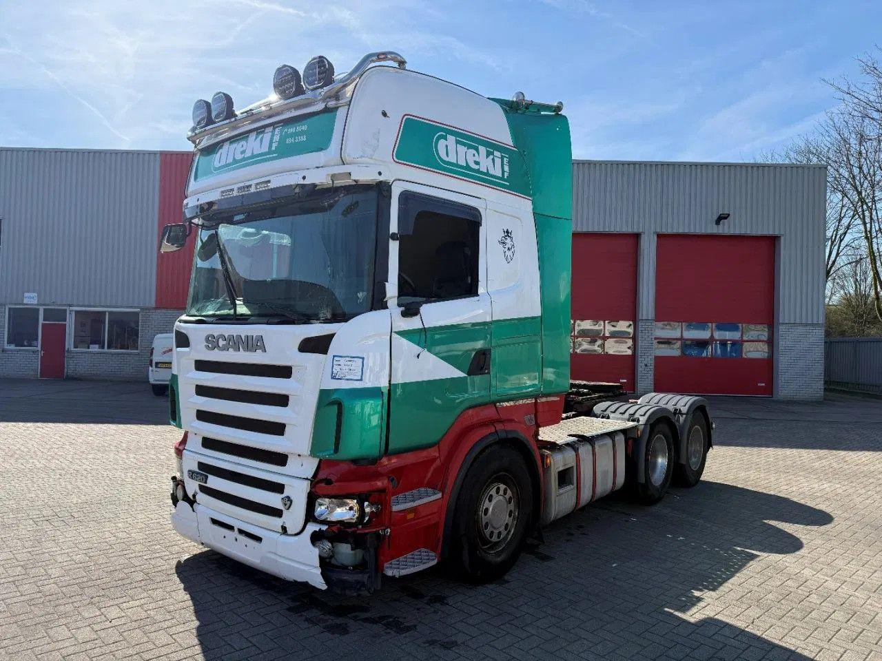 Scania R620-V8 / ENGINE RUNNING / RETARDER / 6X4 / FULL