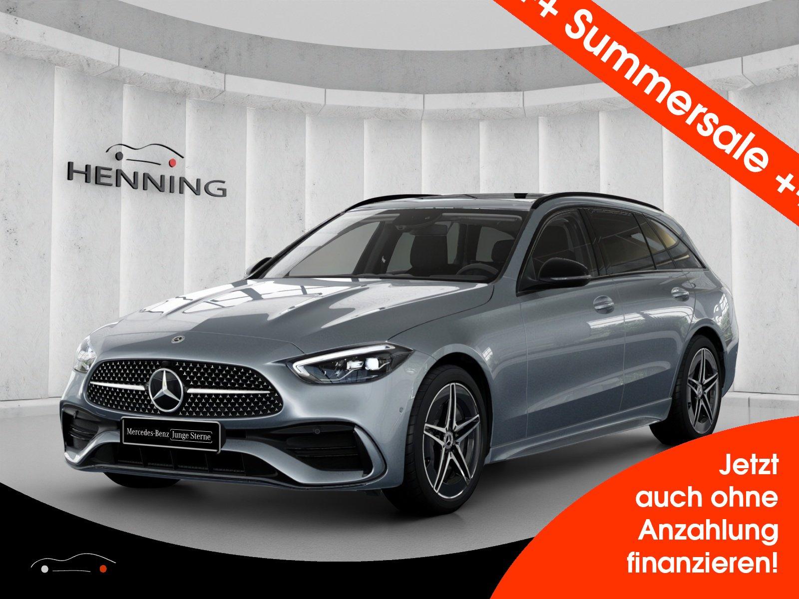 Mercedes-Benz C 180 T AMG Night-Paket Panorama Totwinkel Memor