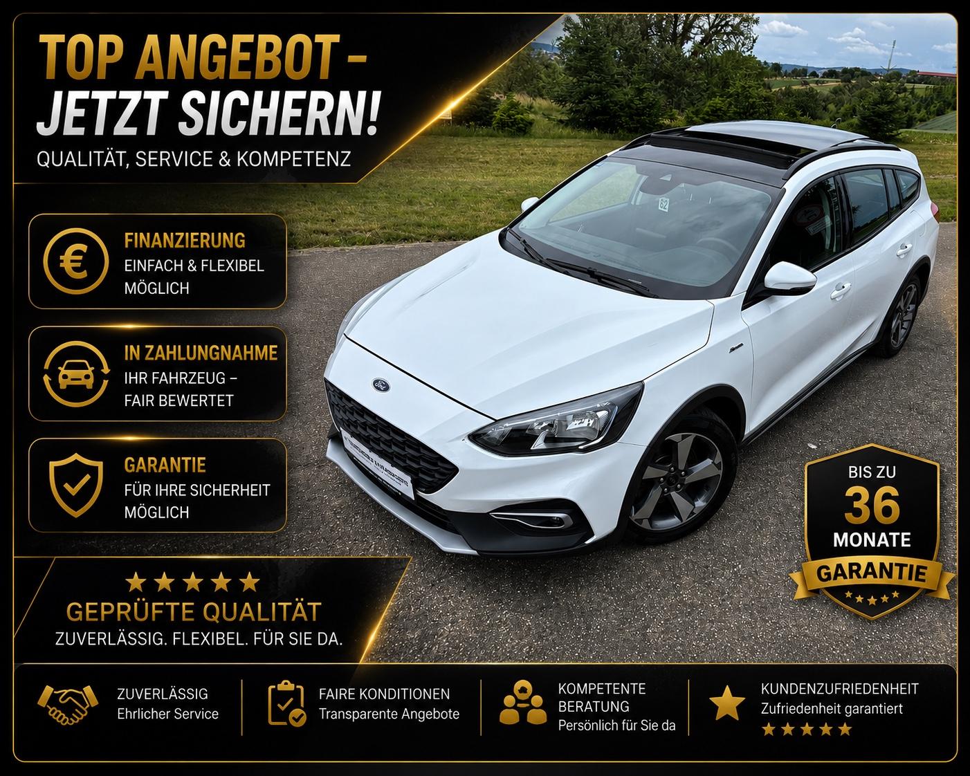 Ford Focus 1.5d ACTIVE U-FREI*NO-ADBLUE*PANO*1.HD*SHZ