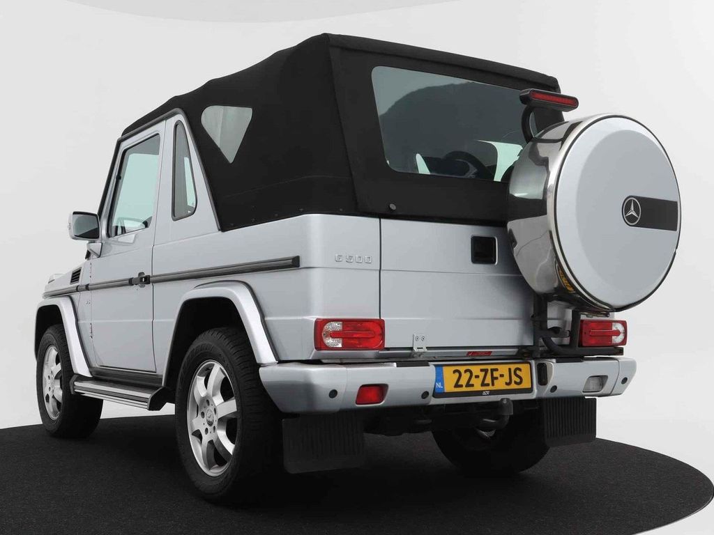 Mercedes-Benz G 500 Cabrio Komplett ASV Händlerwartung, Unieke