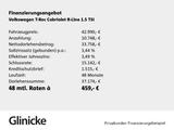 Volkswagen T-Roc Cabriolet R-Line 1.5 l TSI DSG W-Räder RFK - New cars in Stuttgart