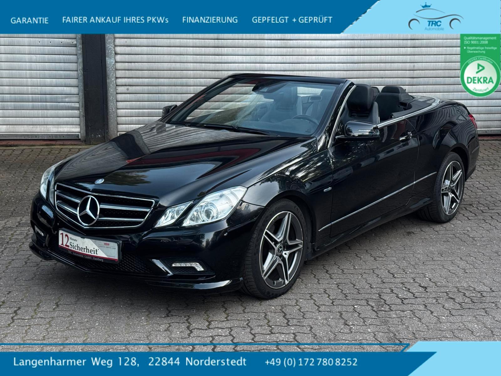 Mercedes-Benz E 350 E Cabrio E 350 CGI BlueEfficiency