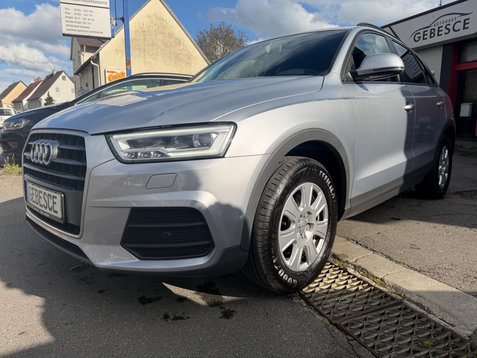 Audi Q3 2.0 TDI 150PS quattro S-STRONIC AHK LED LEDER