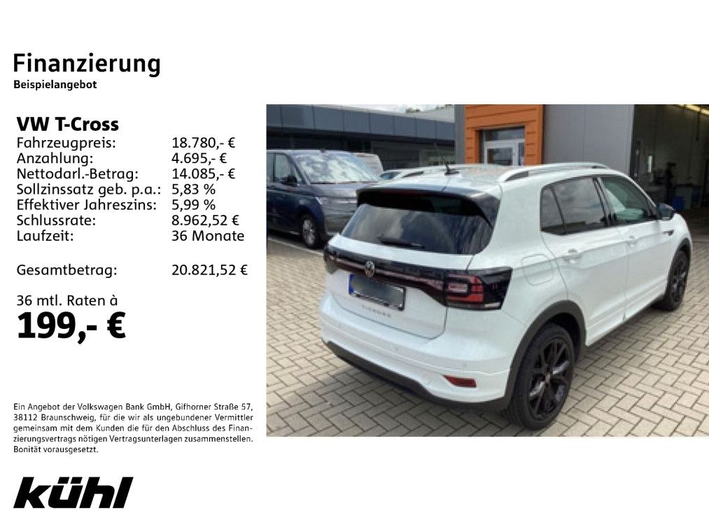 Volkswagen T-Cross 1.0 TSI DSG Style LED ACC Kamera App Nav foto 2
