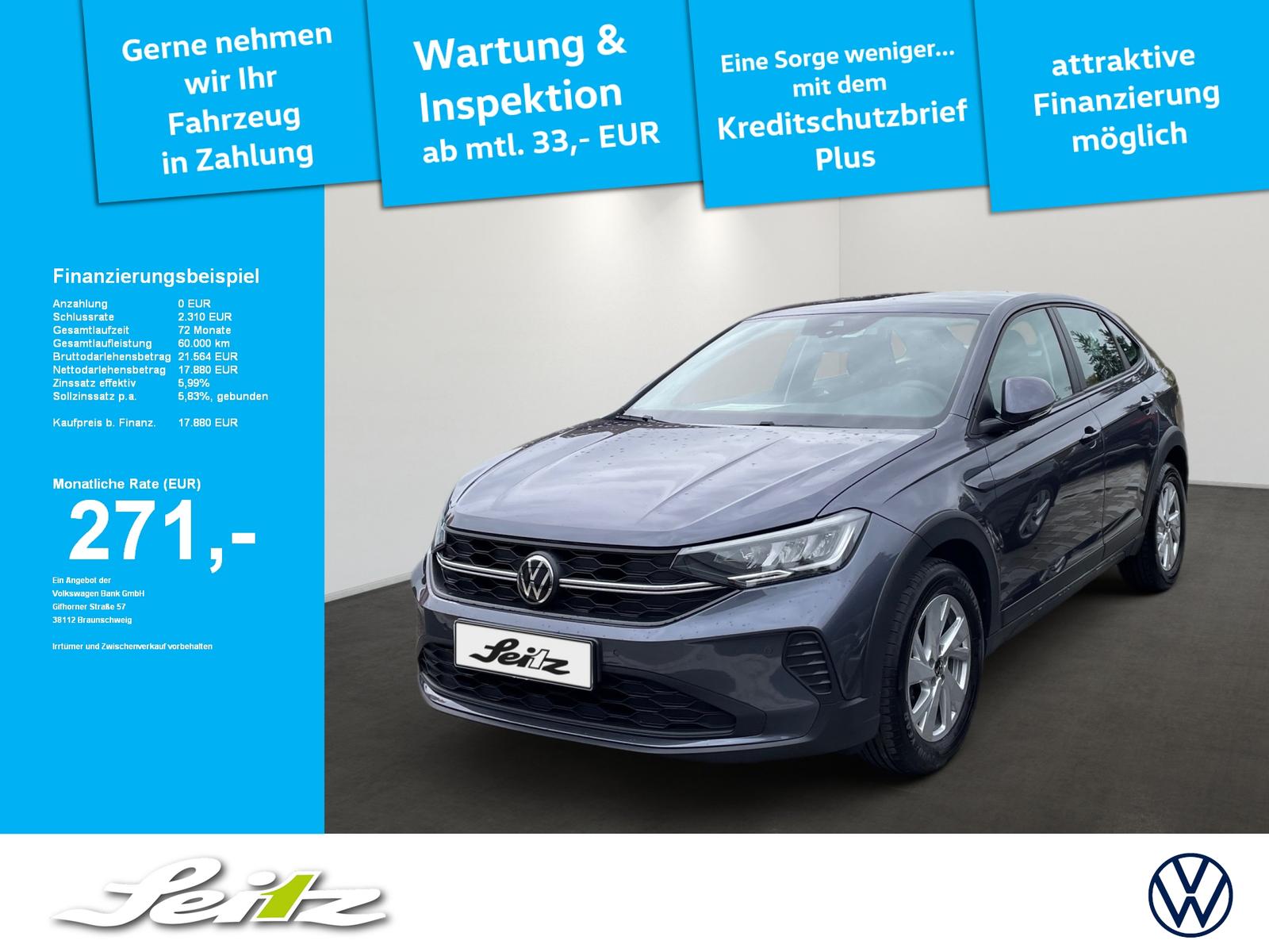 Volkswagen Taigo 1.0 TSI *LED*PDC*SITZH*