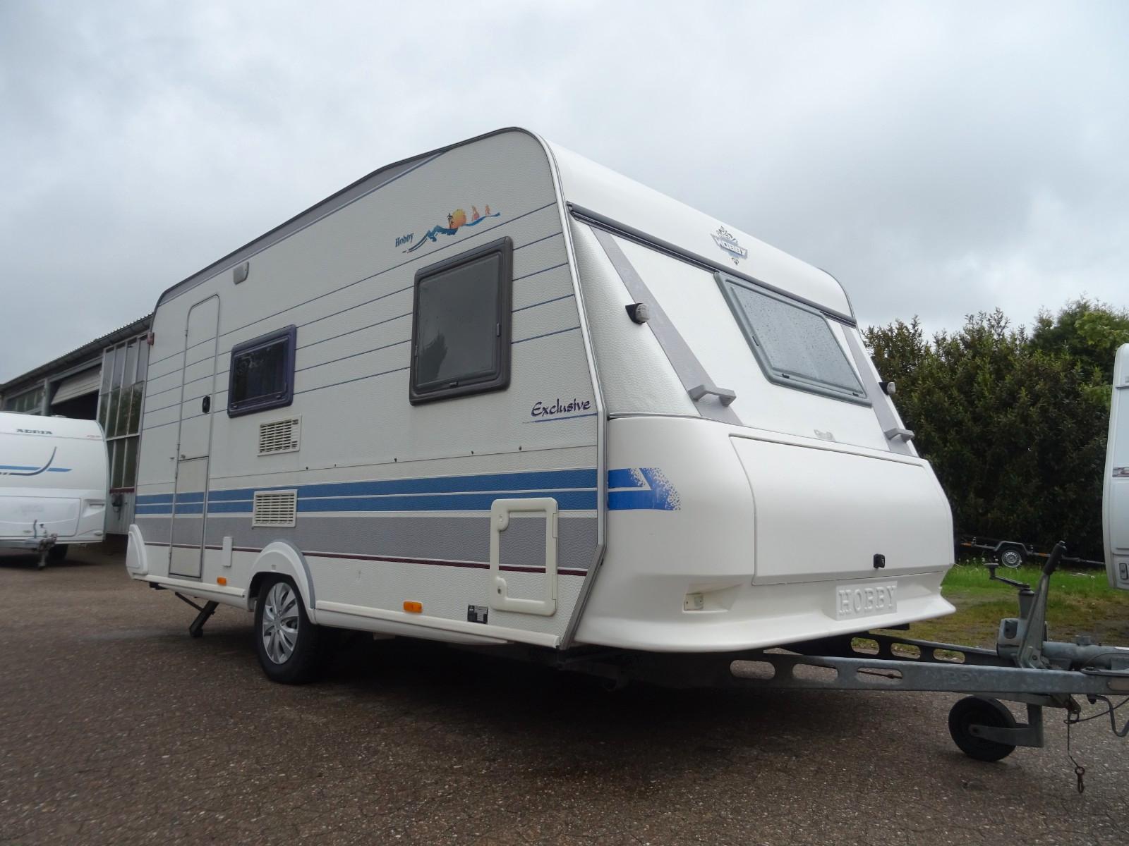 Hobby 440 SF, Vorzelt, franz. Bett, Therme #7136
