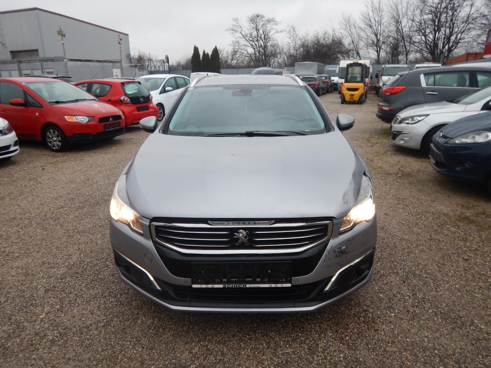 Peugeot 508 2015 — rear view