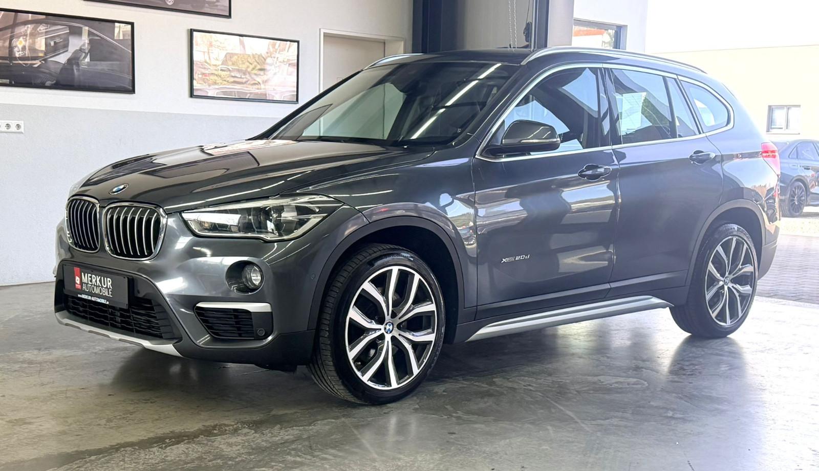 BMW X1 xDrive 20d Aut. X-Line+Navi+AHK+Leder+Kam+LED