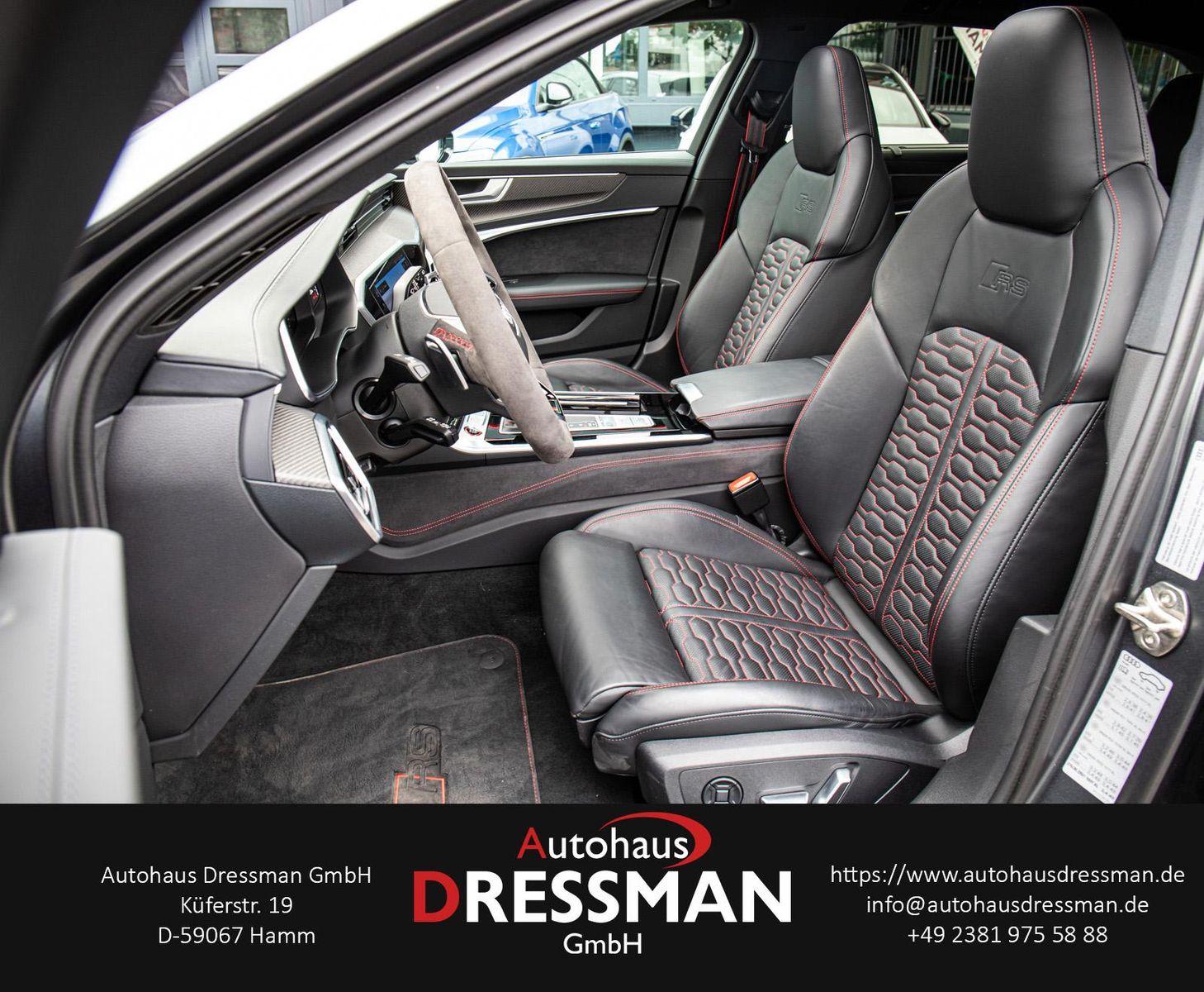 Audi RS6 MATRIX PANO KERAMIK ACC B&O HuD 360° CARBON foto 12