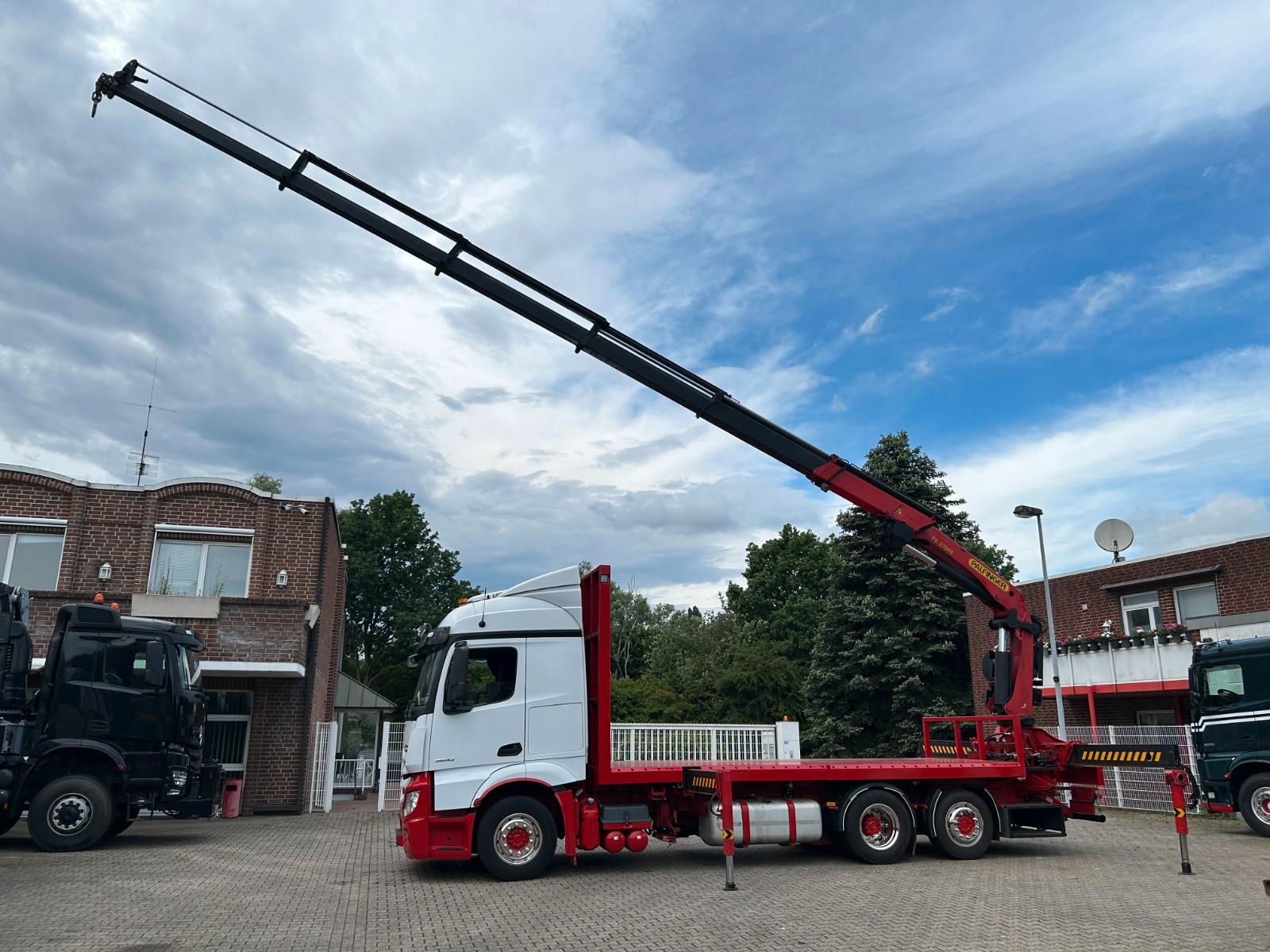 Mercedes-Benz 2642 Pritsche Plattform BDF+PK 27000 Kran+Seilw.