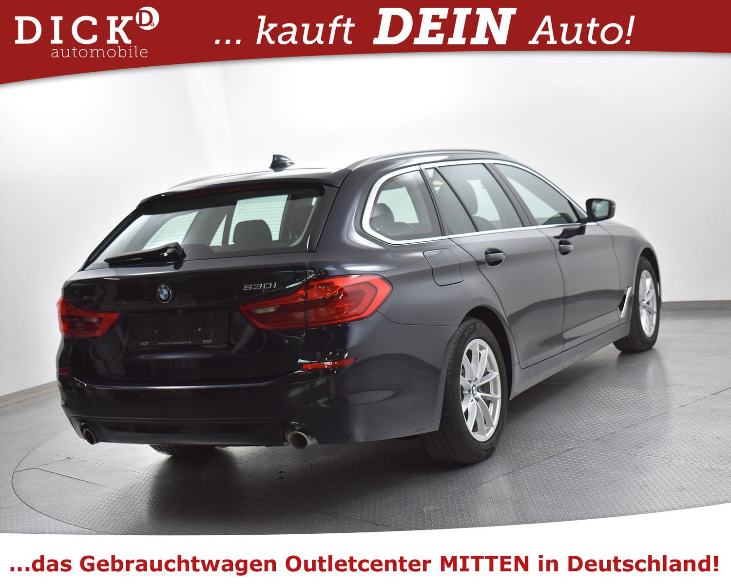 BMW 530i xDrive T Aut LEDER+HEADUP+NAV+LED+AHK+SHZ+M - Image 8