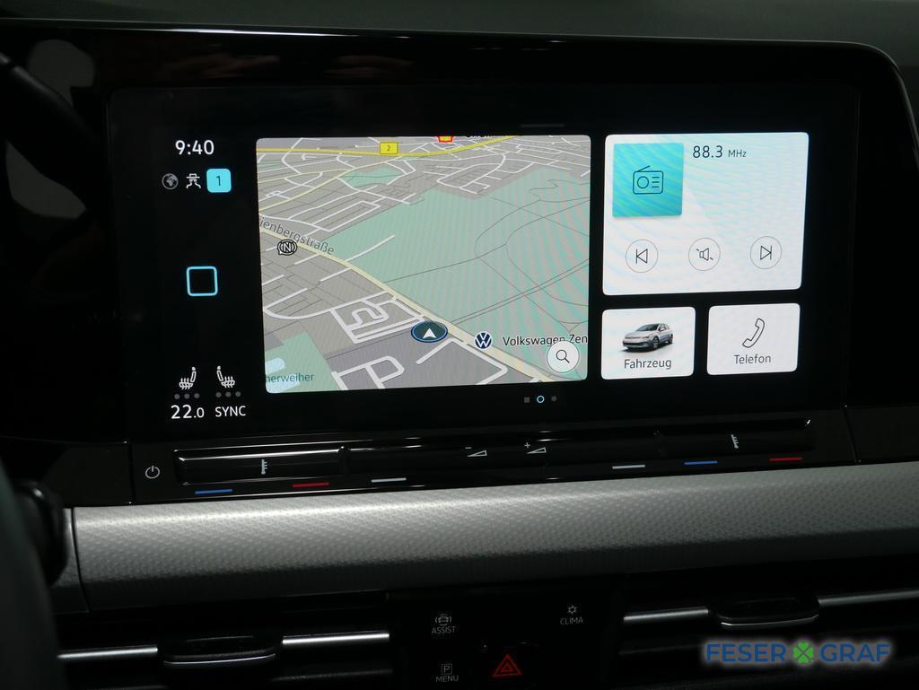 Volkswagen Golf 8 MOVE 1.0 TSI DSG Navi Kamera SiHz LED, миниатюра 9