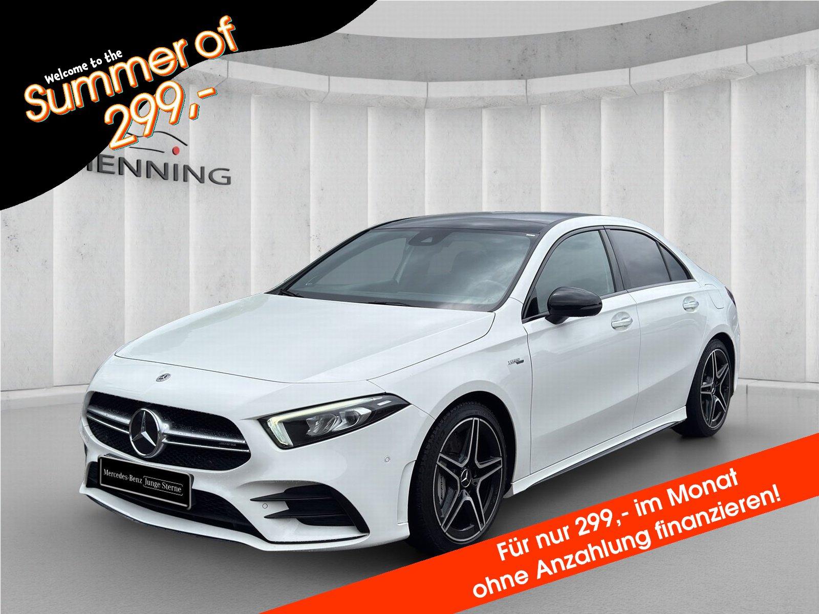 Mercedes-Benz A 35 4M AMG Limo Night Panorama Burmester Ambien