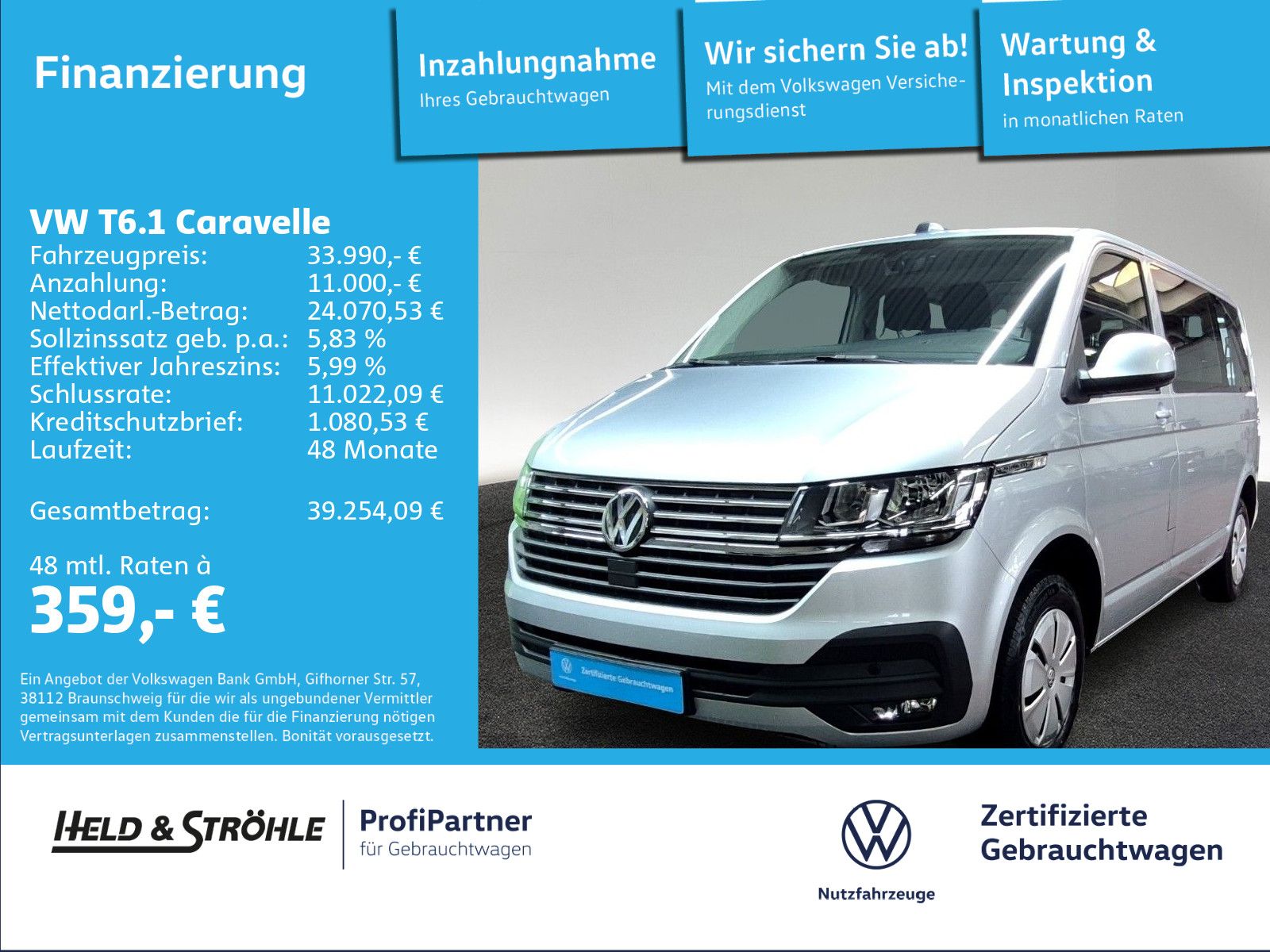 Volkswagen T6.1 Caravelle Comfortline 2.0 TDI 9SI NAV PDC