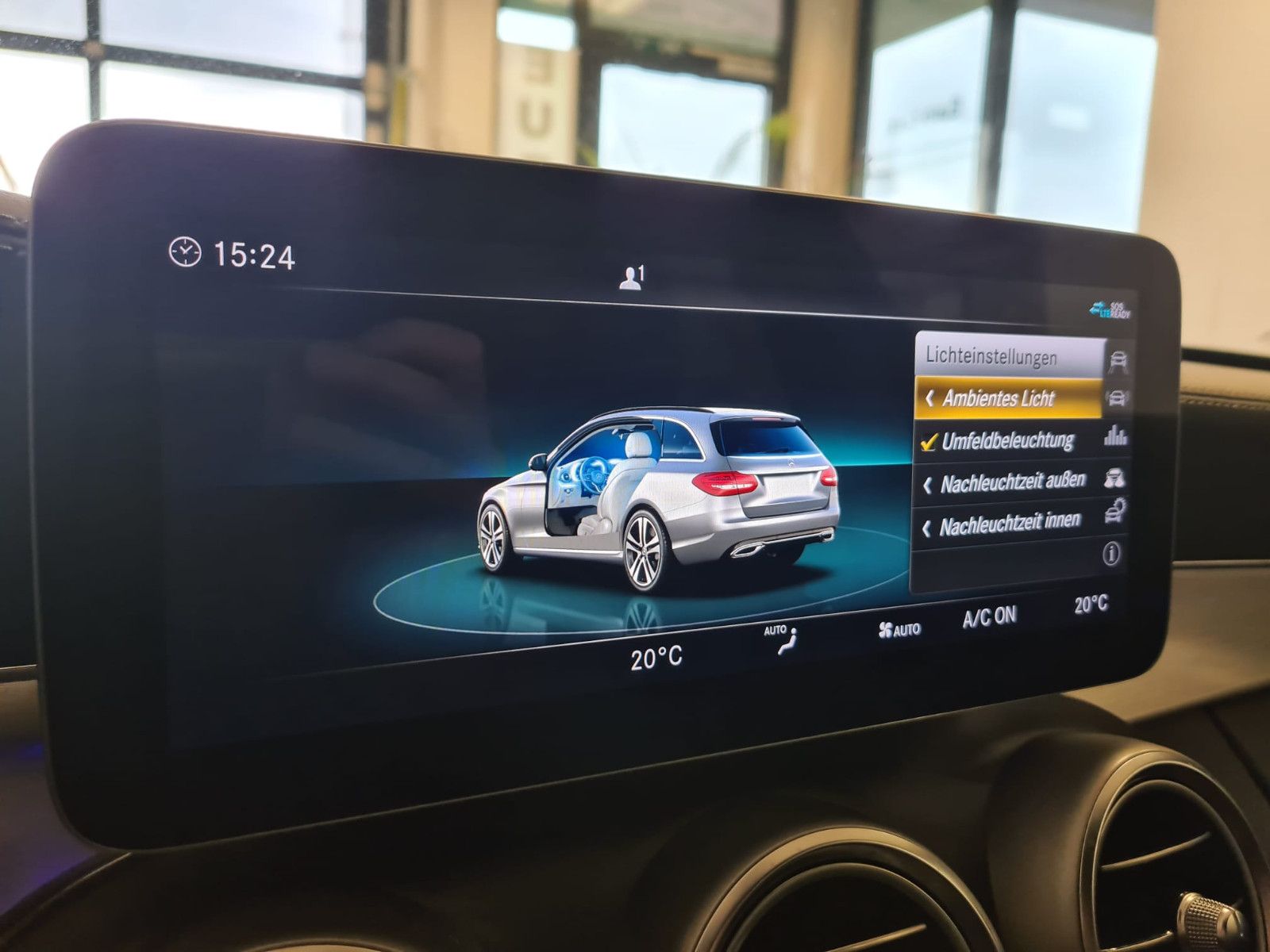 Fahrzeugabbildung Mercedes-Benz C 200 NIGHT EDITION / KAMERA / GEPFLEGT