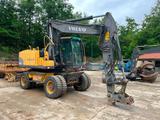Volvo EW160C | Schnellwechsler | German Machine | TOP - Volvo Mobilbagger Ew