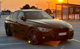 BMW 328i F30  Saphirschwarz M Paket  H&K RFK CarPlay - schwarze BMW 328