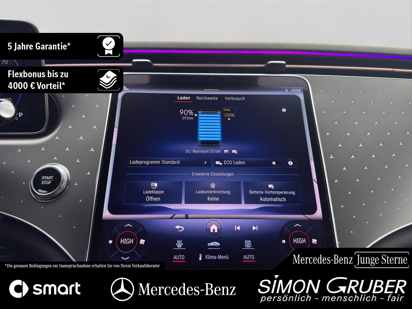 Fahrzeugabbildung Mercedes-Benz EQE 350 4M SUV AMG Pano Airmatic Leder AHK