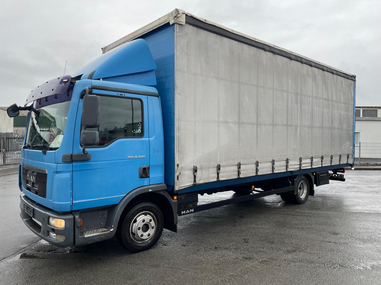 MAN TGL  8.220   FG Tautlier Edscha Radstand 4850 mm