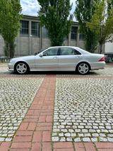 Mercedes-Benz S 55 AMG L AMG Deutsches Auto Leder Blau Designo - Mercedes-Benz S 55 Gebrauchtwagen