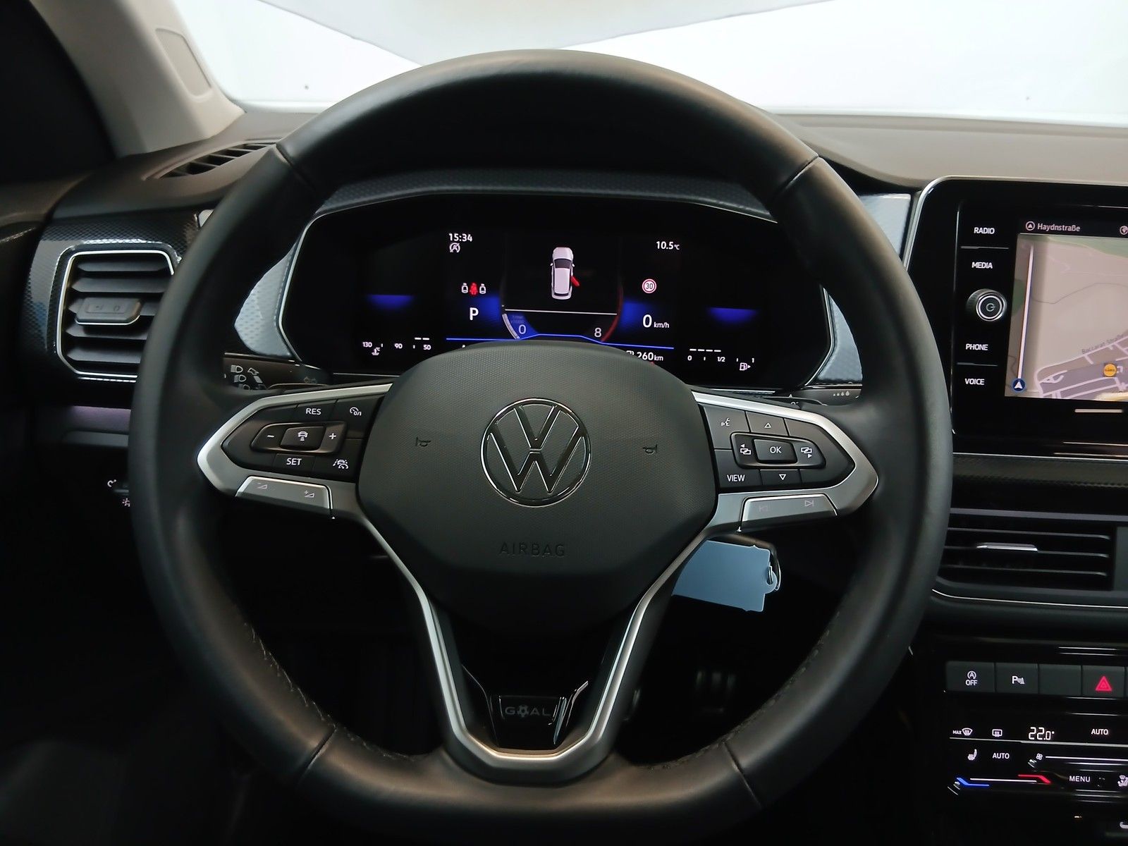 Fahrzeugabbildung Volkswagen T-Cross Goal 1.5 TSI DSG +Kamera +App +Navi +ACC