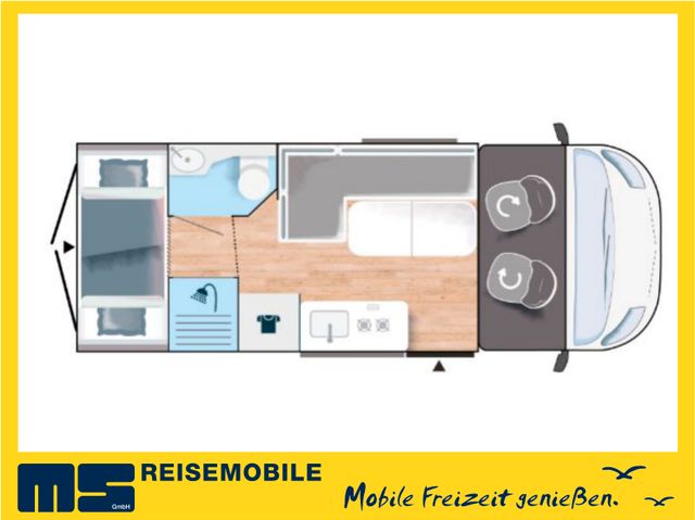 Chausson F&S LINE / -2025- / 140 PS / POP-UP AUFSTELLDACH