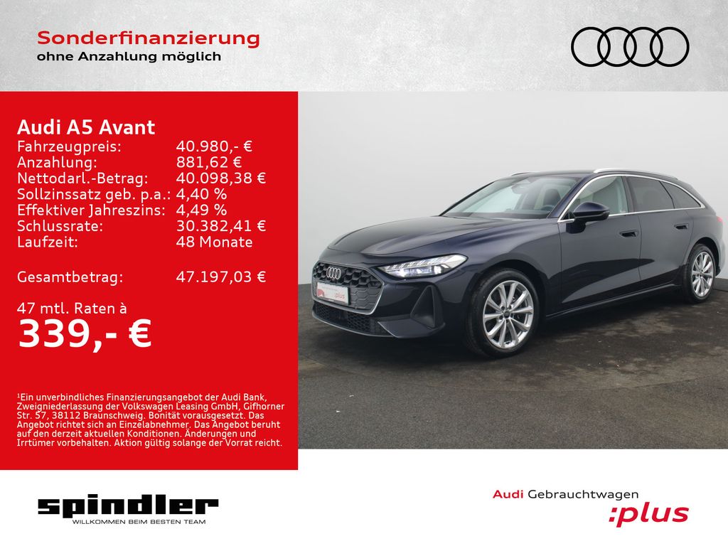 Audi A5 Avant TDI S-tronic/ Navi, Tech, B&O, HuD, LED