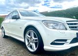 Mercedes-Benz C250 T CDI Avantgard AMG-Line , TÜV neu bis 2028 - weiße Mercedes-Benz 250