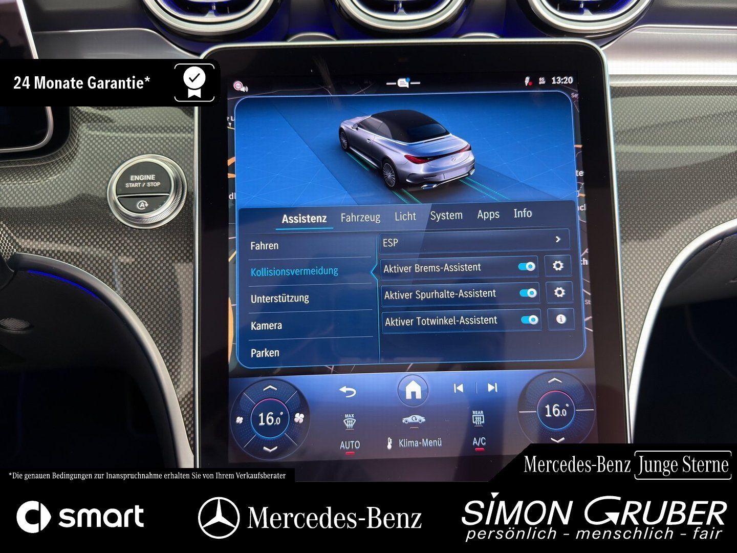 Fahrzeugabbildung Mercedes-Benz CLE 450 4M Cabrio AMG Premium Sitzklima 360 AHK