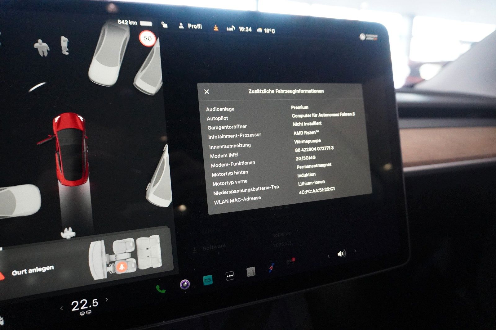 Fahrzeugabbildung Tesla Model 3 LONGRANGE DUAL-MOTOR NAVI/KAMERA/DAB/AMD