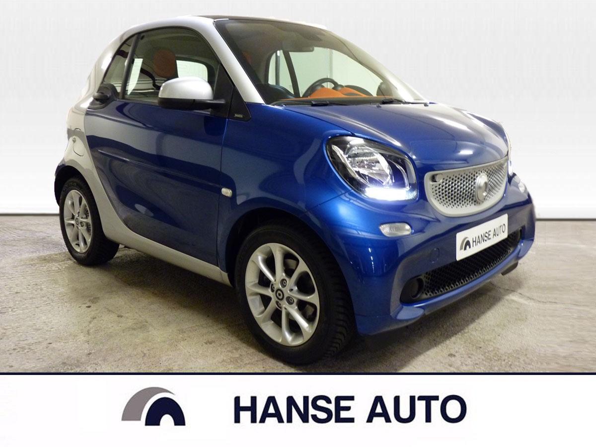 Smart ForTwo coupé-passion-Klima-Pano-SHZ-29tkm-1.Hand