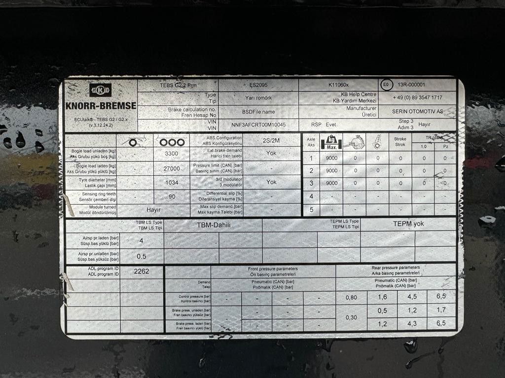 Fahrzeugabbildung Andere Euromix ATM 27 Kipper Auflieger Liftachse