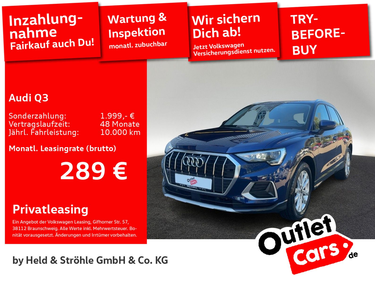 Audi Q3 35 TDI advanced AHK NAVI+ SHZ PDC VIRTUAL