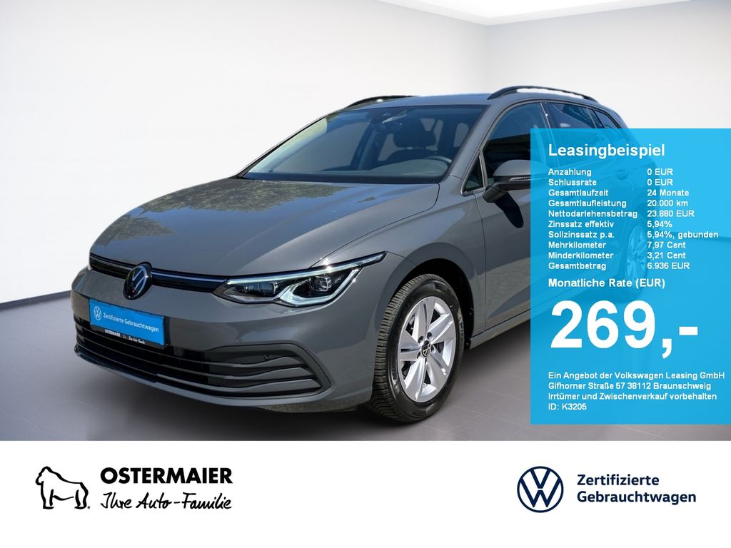 Golf VIII Variant 1.0TSI 110PS NP.40 NAVI.PANO.S