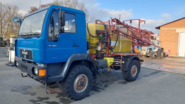 Rau 14HR18 auf LKW MAN 10.224, 4x4