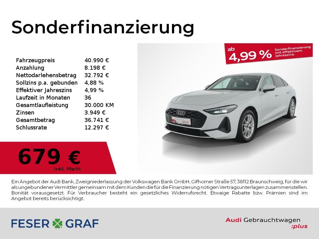 Audi A5 Limousine TDI S tronic V-Cockpit/R-Kamera/18"