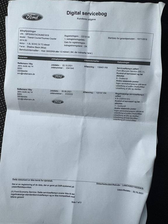 Ford Transit Courier