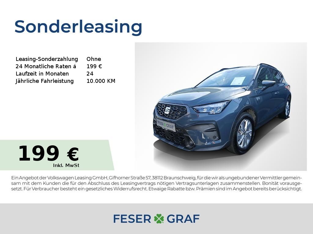Seat Arona Style 1.0 TSI KAMERA,LED,NAVI